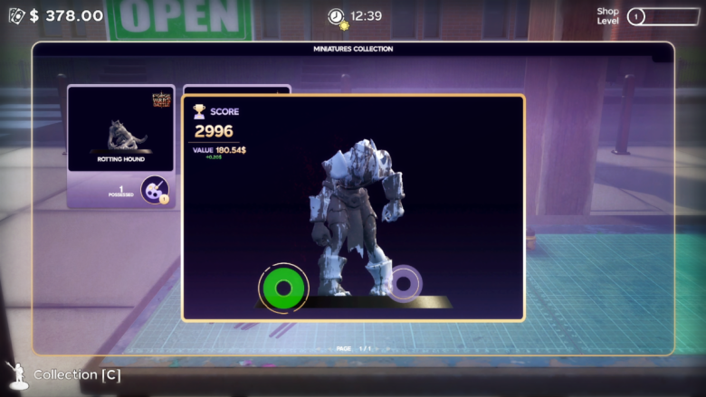 Tabletop Game Shop Simulator