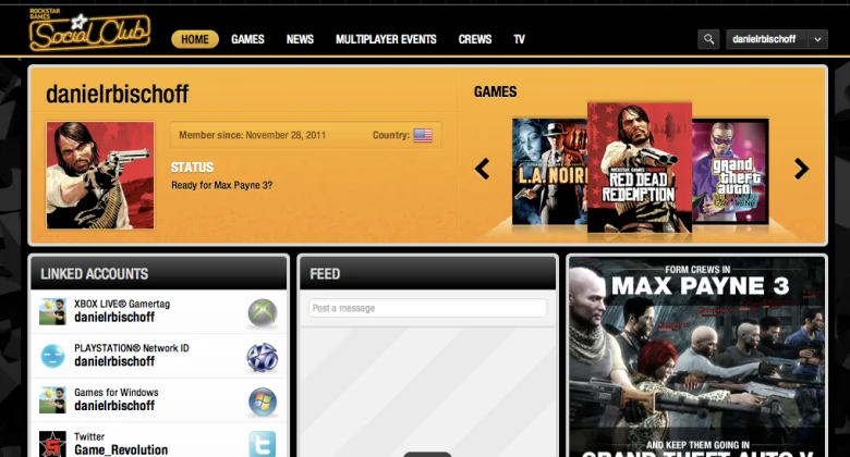 Rockstar Games Social Club