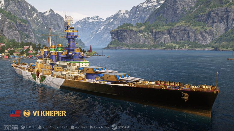 World of Warships: Legends - Golden Tides