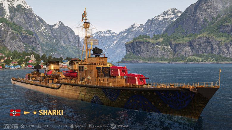 World of Warships: Legends - Golden Tides