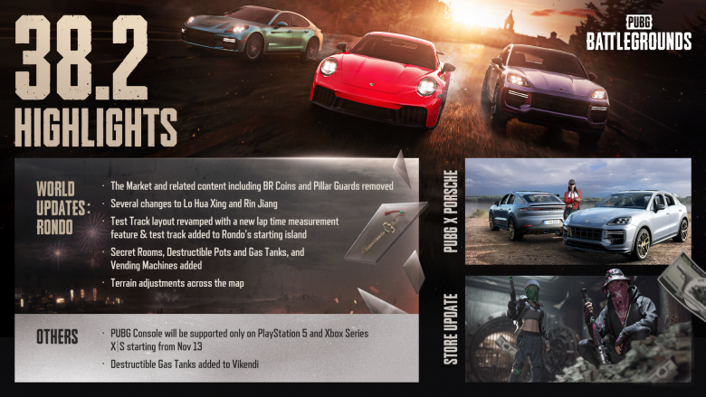 PUBG: BATTLEGROUNDS X Porsche