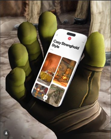 World of Warcraft x Pinterest