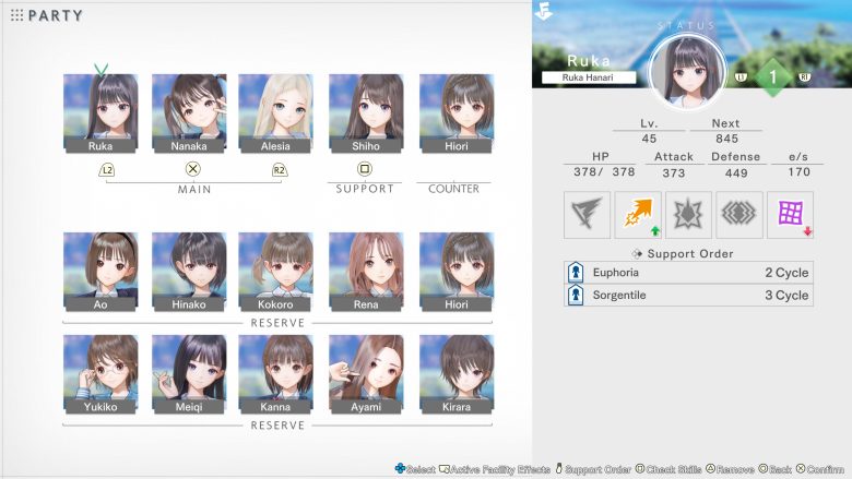 BLUE REFLECTION Quartet