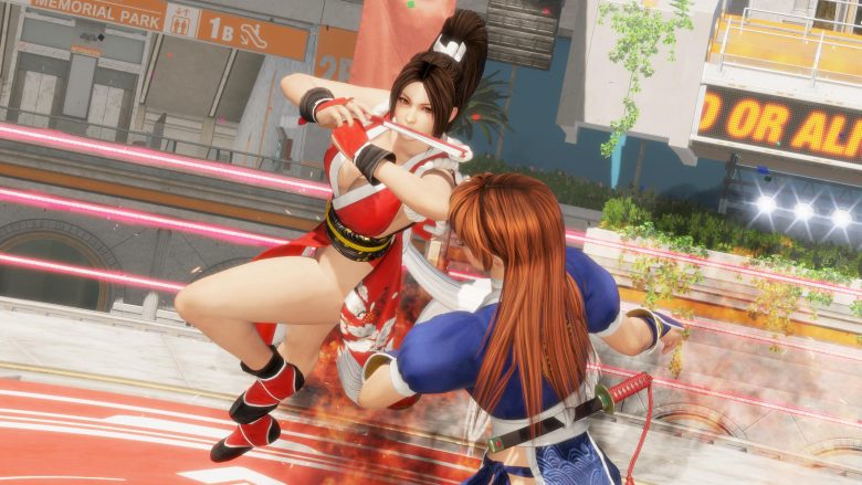 DEAD OR ALIVE 6 Last Round X THE KING OF FIGHTERS XIV